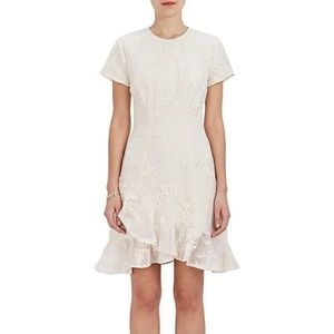 Zimmermann Maples Floral Jacquard Silk Sundress